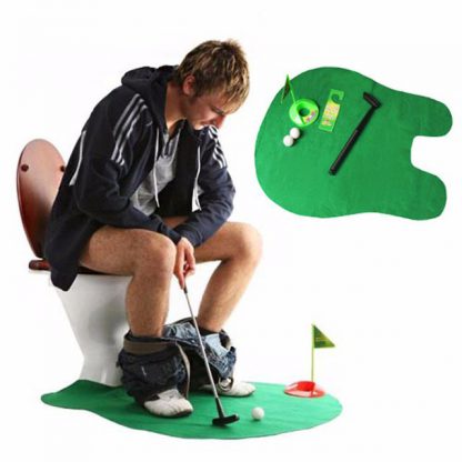 Produktbild für Golf Set Toilette - Geschenke, Gadgets und Geschenkideen